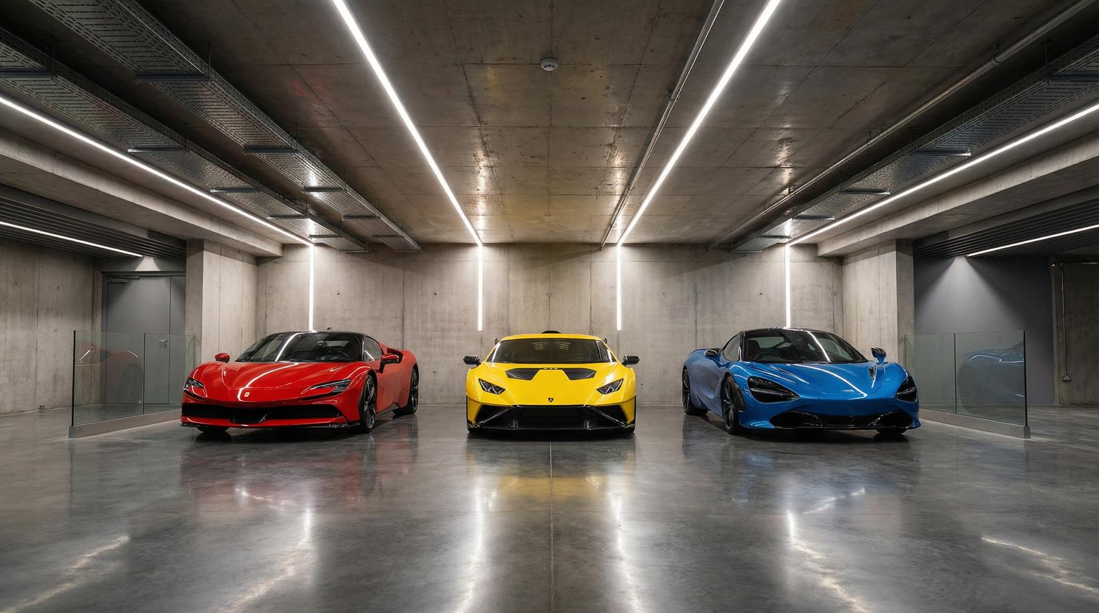 青柠视频 - 三台超跑直线加速对决视频演示