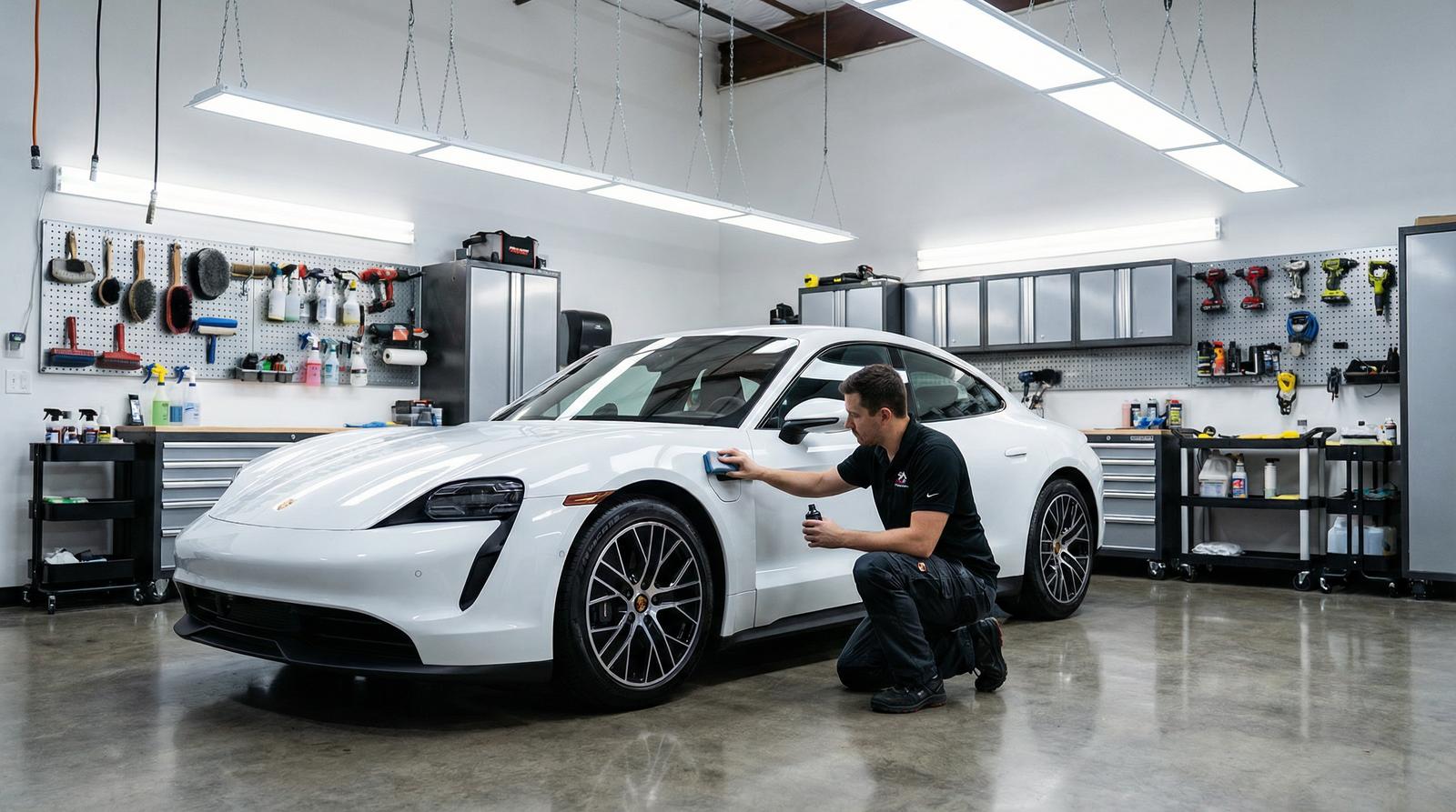 青柠视频 - 陶瓷镀膜施工全流程视频教程